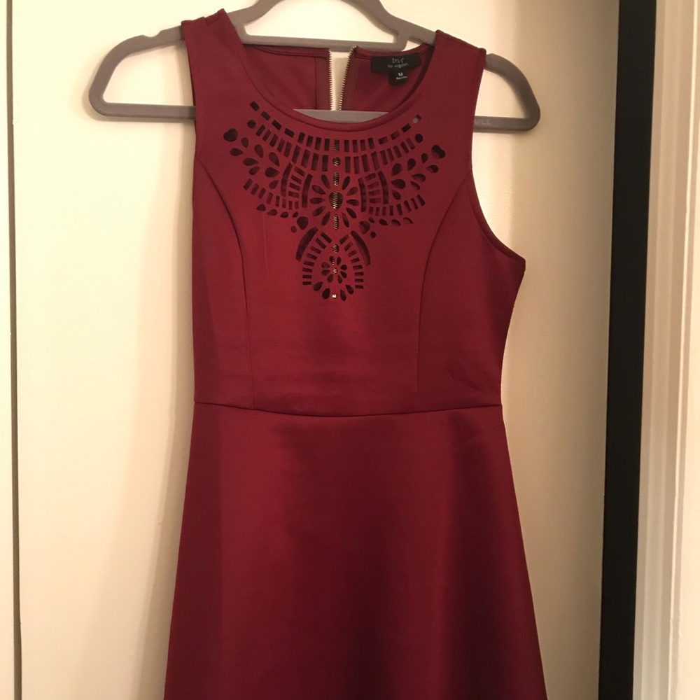 Maroon Cocktail/Party Dress